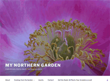 Tablet Screenshot of mynortherngarden.com